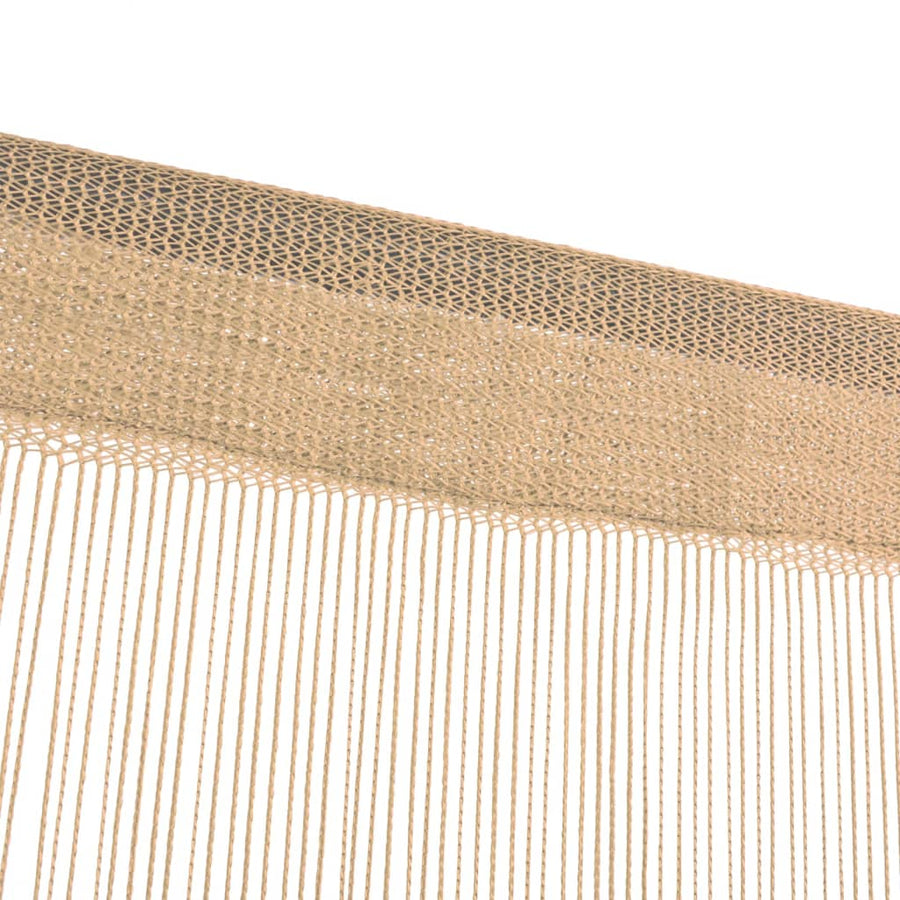 Draadgordijnen 140x250 cm beige 2 st 140 cm Beige