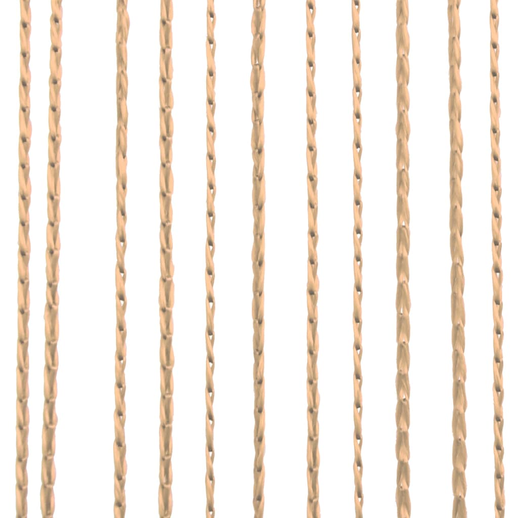 Draadgordijnen 140x250 cm beige 2 st 140 cm Beige