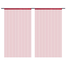 Dradengordijnen 100X50 Cm Wijnrood St 100 cm Bordeauxrood