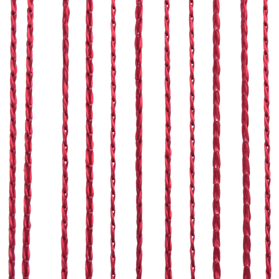 Dradengordijnen 100X50 Cm Wijnrood St 100 cm Bordeauxrood