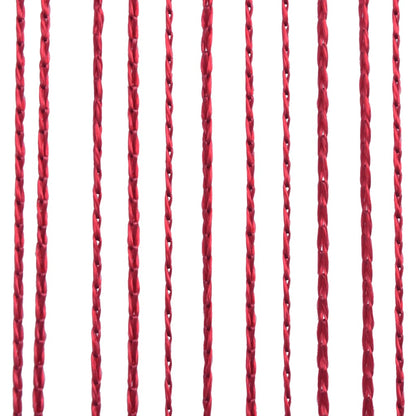 Draadgordijnen 140X50 Cm Wijnrood St 140 cm Bordeauxrood