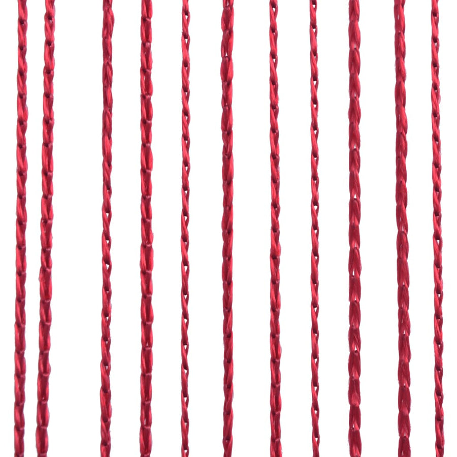 Draadgordijnen 140X50 Cm Wijnrood St 140 cm Bordeauxrood