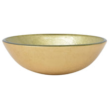 Wasbak Gehard Glas 42 Cm Goud