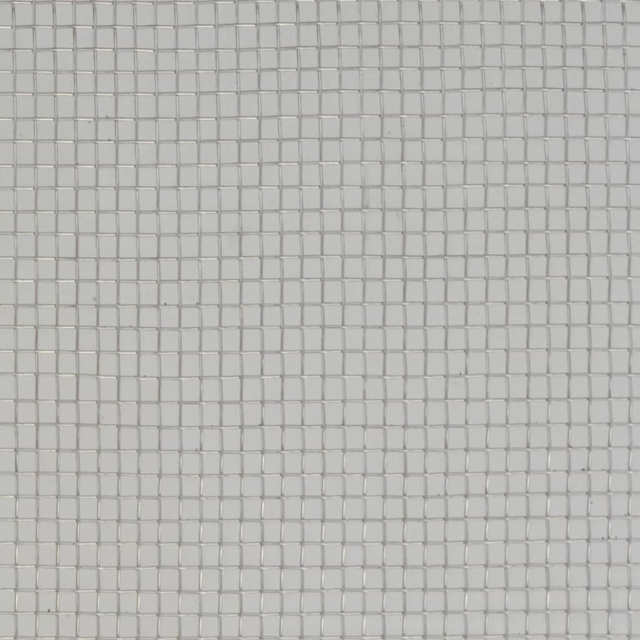 Gaas 100x1000 cm roestvrij staal zilverkleurig 100 x 1000 cm