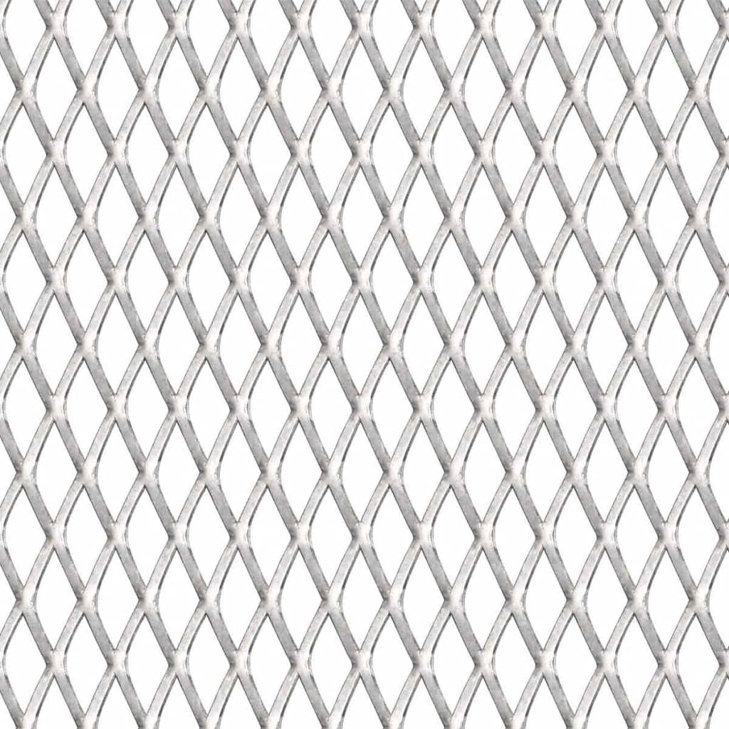 Draadhek 20X0X2 Mm Roestvrij Staal Zilver 20 x 10 x 2 mm 50 x 50 cm