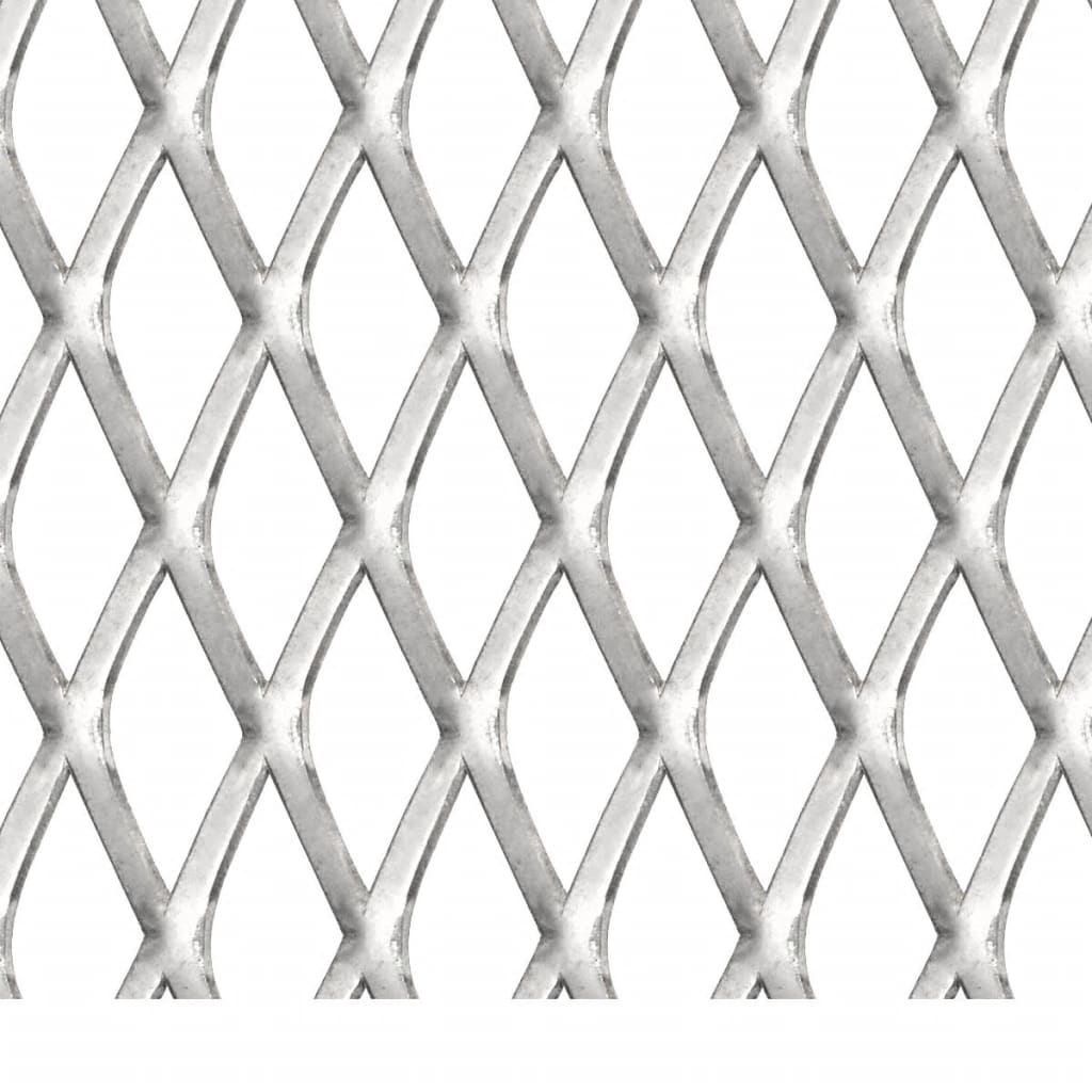Draadhek 20X0X2 Mm Roestvrij Staal Zilver 20 x 10 x 2 mm 50 x 50 cm