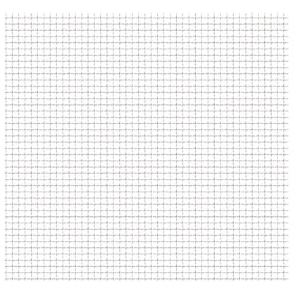 Draadhek Geweven Gaas Xx2 Mm Roestvrij Staal Zilver 11 x 11 x 2 mm 50 x 50 cm