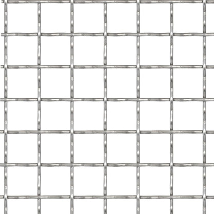 Draadhek geweven gaas 50x50 cm 21x21x2,5 mm roestvrij staal 21 x 21 x 2.5 mm 50 x 50 cm