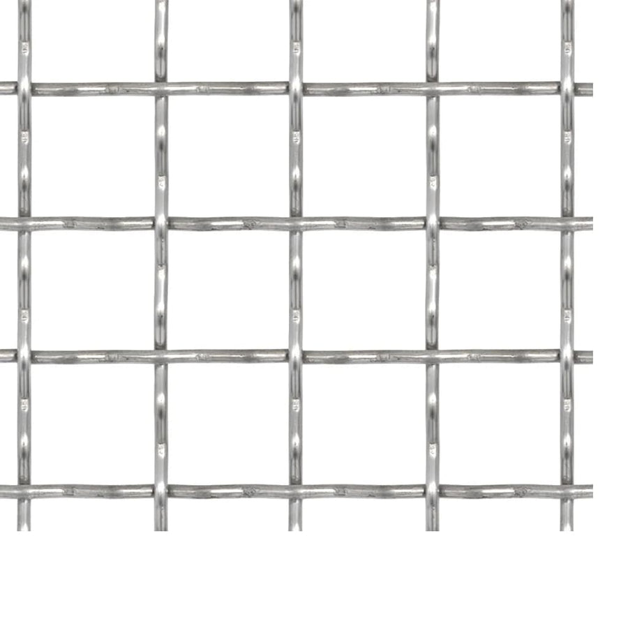 Draadhek Geweven Gaas 3X3X3 Mm Roestvrij Staal Zilver 31 x 31 x 3 mm 100 x 85 cm