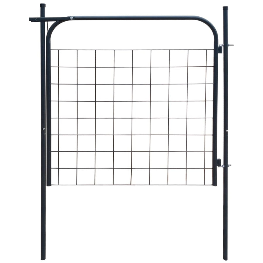 Tuinpoort Antraciet