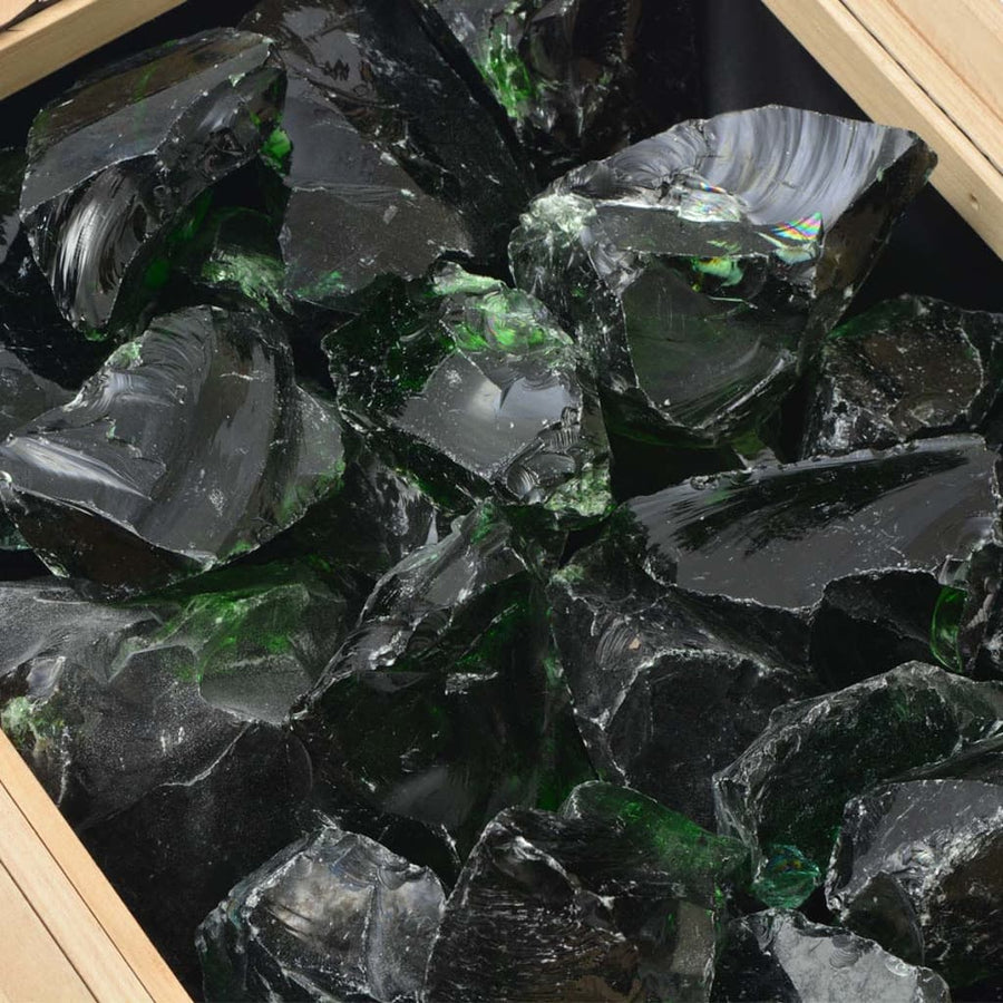 Gabion Stenen 25 Kg Groen 60-120 Mm Glas