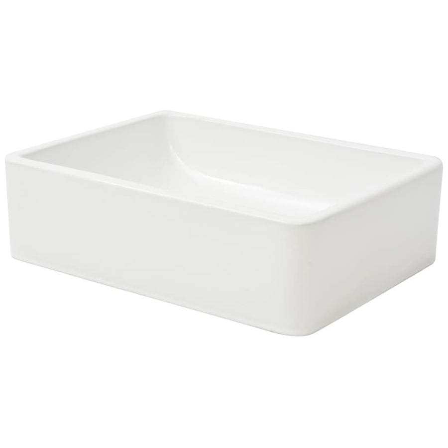 Wastafel 41X30X12 Cm Keramiek Wit
