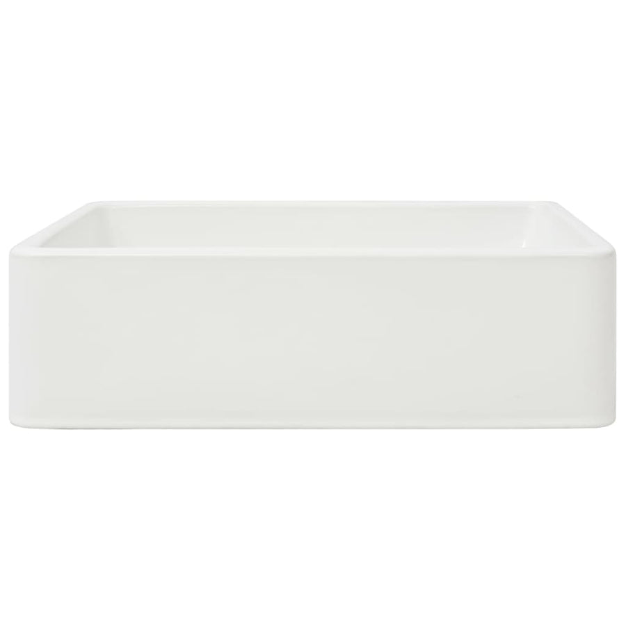 Wastafel 41X30X12 Cm Keramiek Wit