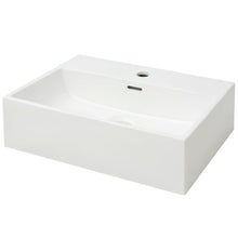 Wastafel Met Kraangat Wit 51,5X38,5X15 Cm Keramiek 51.5 x 38.5 x 15 cm