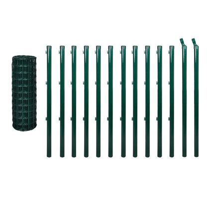 Euro Hek 25X1,5 M Staal Groen 1.5 m 25 m