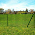 Euro fence 25x1.7 m steel green