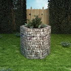 Gabion planter raised hexagonal 100x90x100 cm