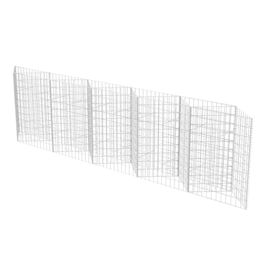 Gabion Mand Gegalvaniseerd Staal 300 x 30 x 100 cm