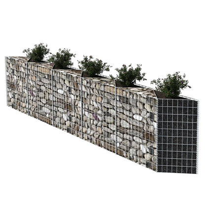 Gabion Mand Gegalvaniseerd Staal 300 x 30 x 100 cm