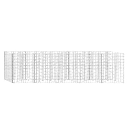 Gabion Mand Gegalvaniseerd Staal 300 x 30 x 100 cm
