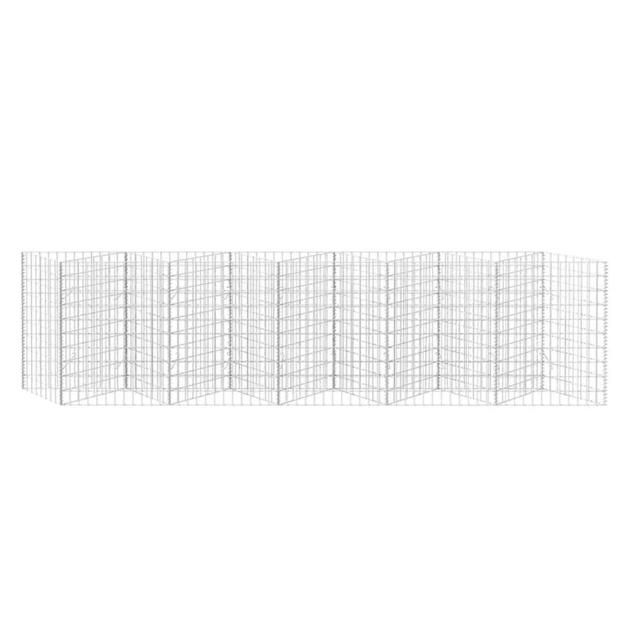 Gabion Mand Gegalvaniseerd Staal 300 x 30 x 100 cm
