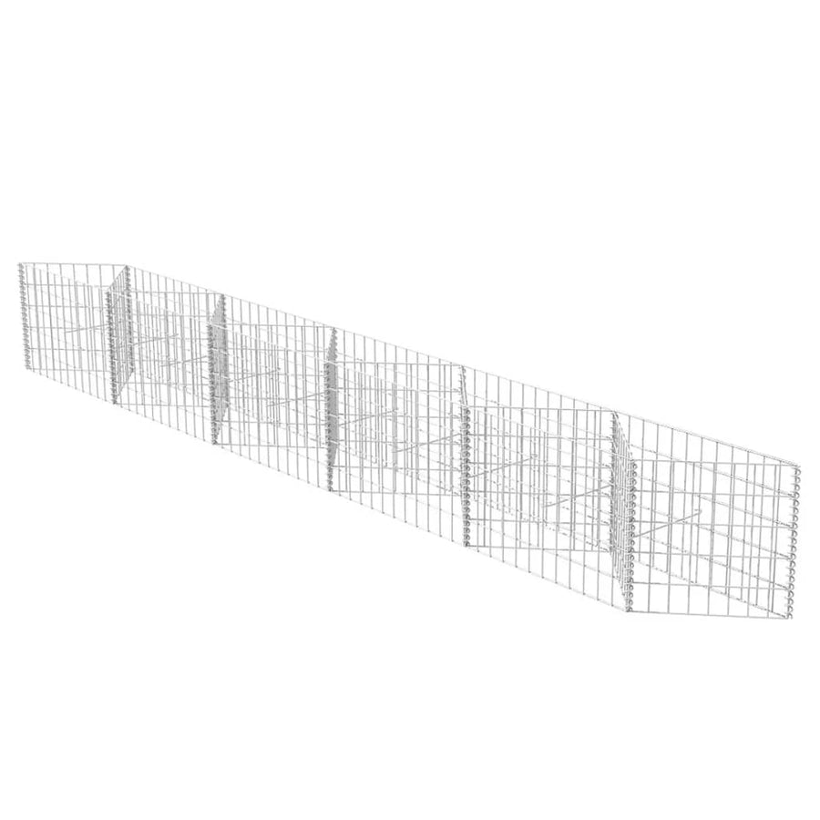 Gabion mand 300x30x50 cm gegalvaniseerd staal 300 x 30 x 50 cm