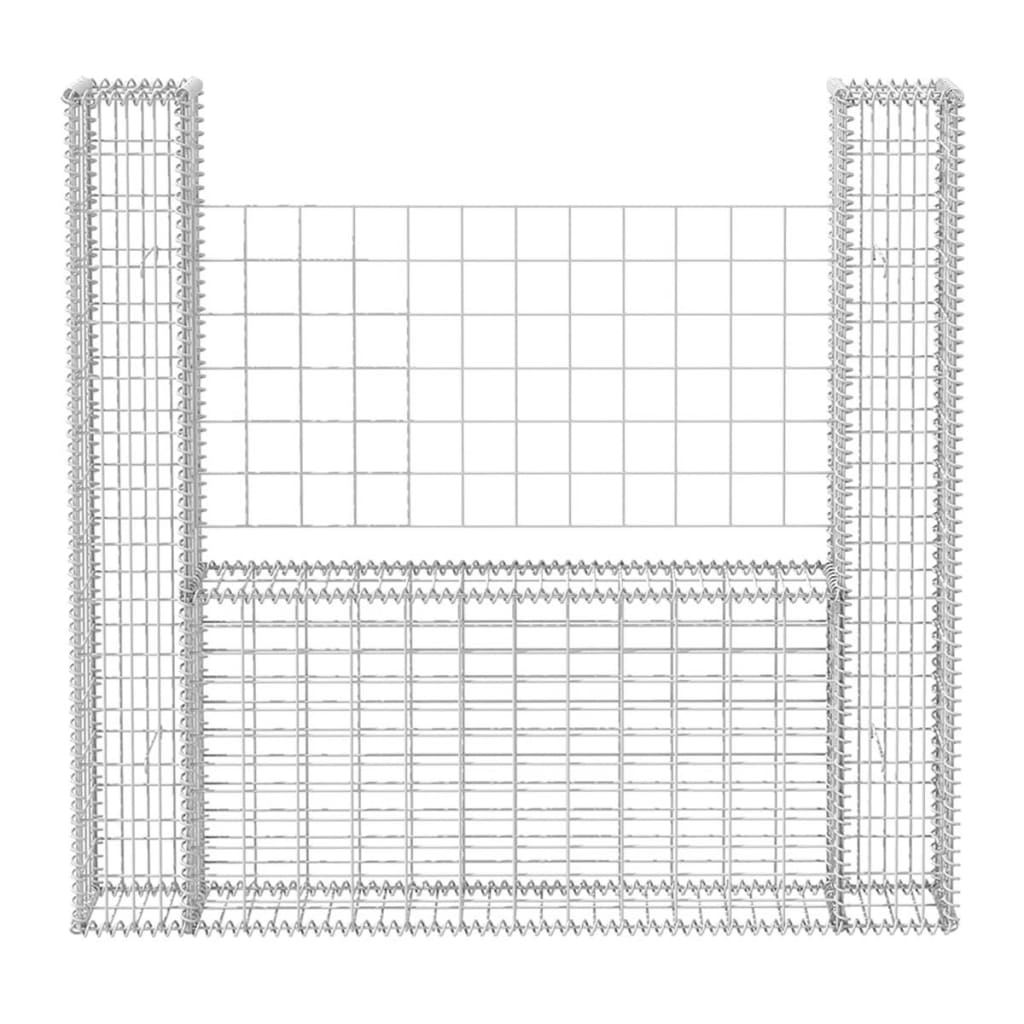 Gabion Mand U-Vormig Staal 160 x 20 x 150 cm