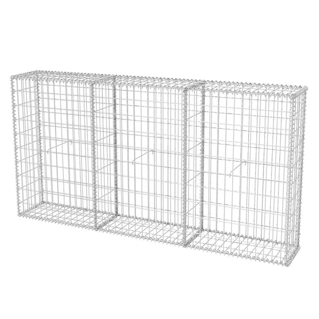 Gabion Mand Gegalvaniseerd Staal 200 x 30 x 100 cm