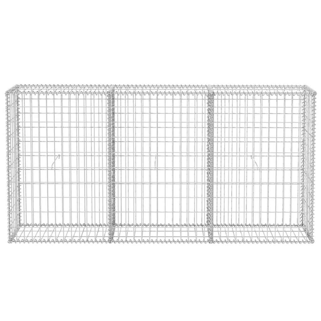 Gabion Mand Gegalvaniseerd Staal 200 x 30 x 100 cm