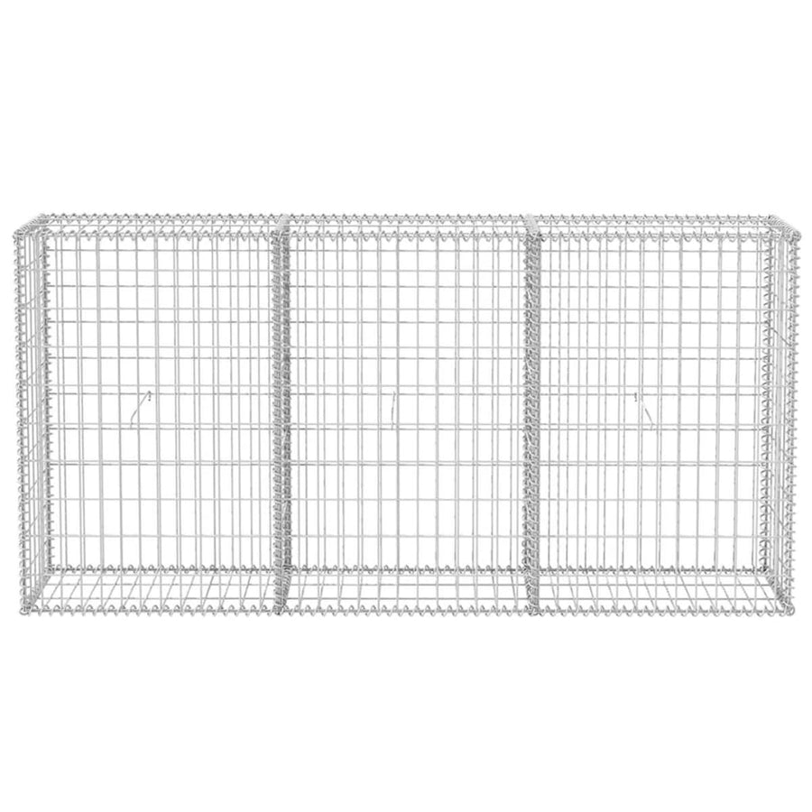 Gabion Mand Gegalvaniseerd Staal 200 x 30 x 100 cm
