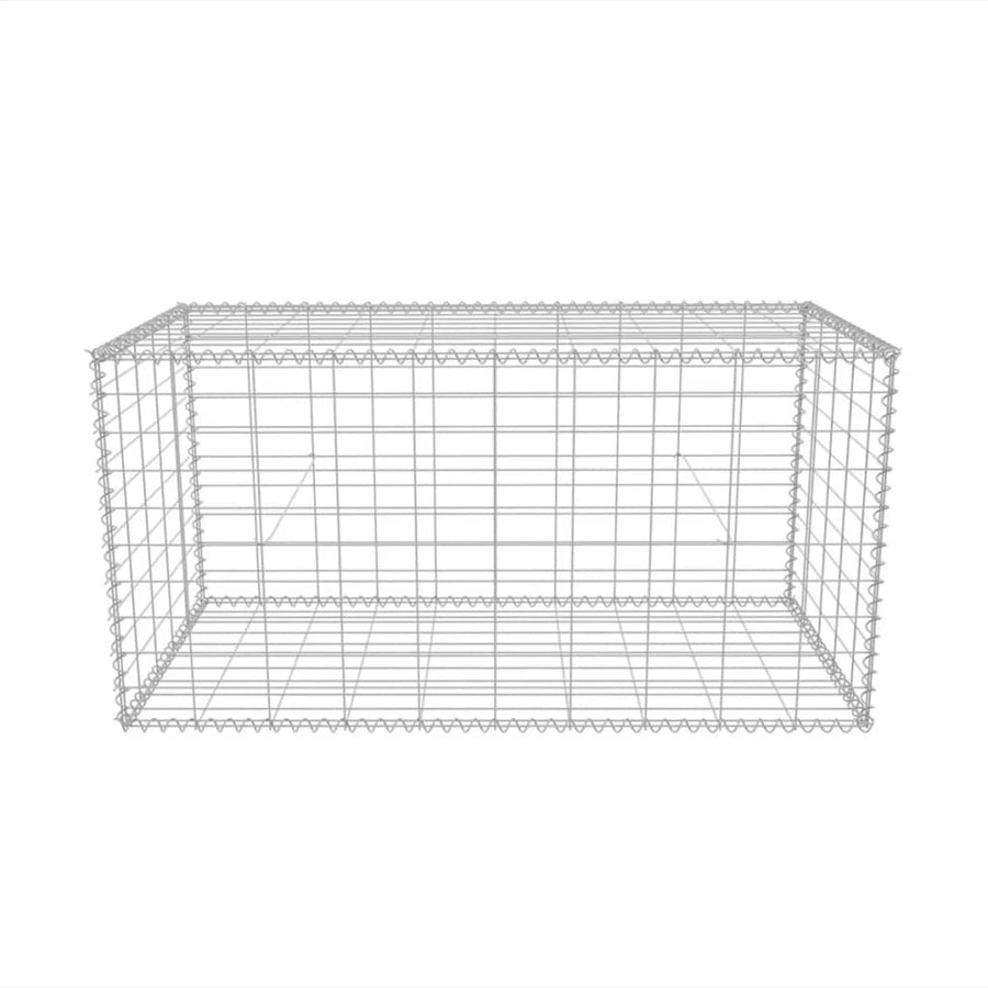 Gabion mand 100x50x50 cm gegalvaniseerd staal 100 x 50 x 50 cm
