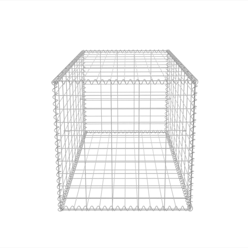 Gabion mand 100x50x50 cm gegalvaniseerd staal 100 x 50 x 50 cm