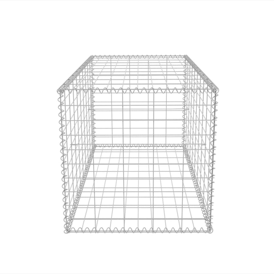 Gabion mand 100x50x50 cm gegalvaniseerd staal 100 x 50 x 50 cm