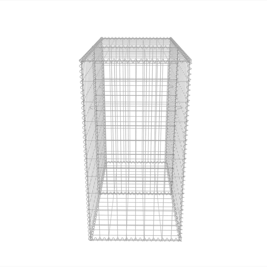 Gabion mand 100x50x100 cm gegalvaniseerd staal 100 x 50 x 100 cm