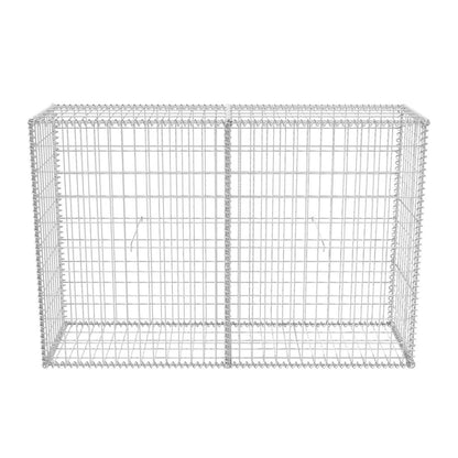 Gabion mand 150x50x100 cm gegalvaniseerd staal 150 x 50 x 100 cm