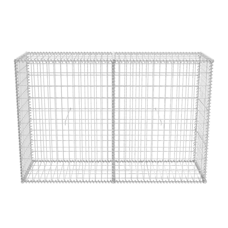 Gabion mand 150x50x100 cm gegalvaniseerd staal 150 x 50 x 100 cm