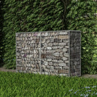 Gabion mand 150x50x100 cm gegalvaniseerd staal 150 x 50 x 100 cm