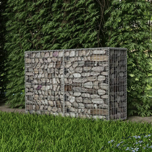 Gabion mand 150x50x100 cm gegalvaniseerd staal 150 x 50 x 100 cm