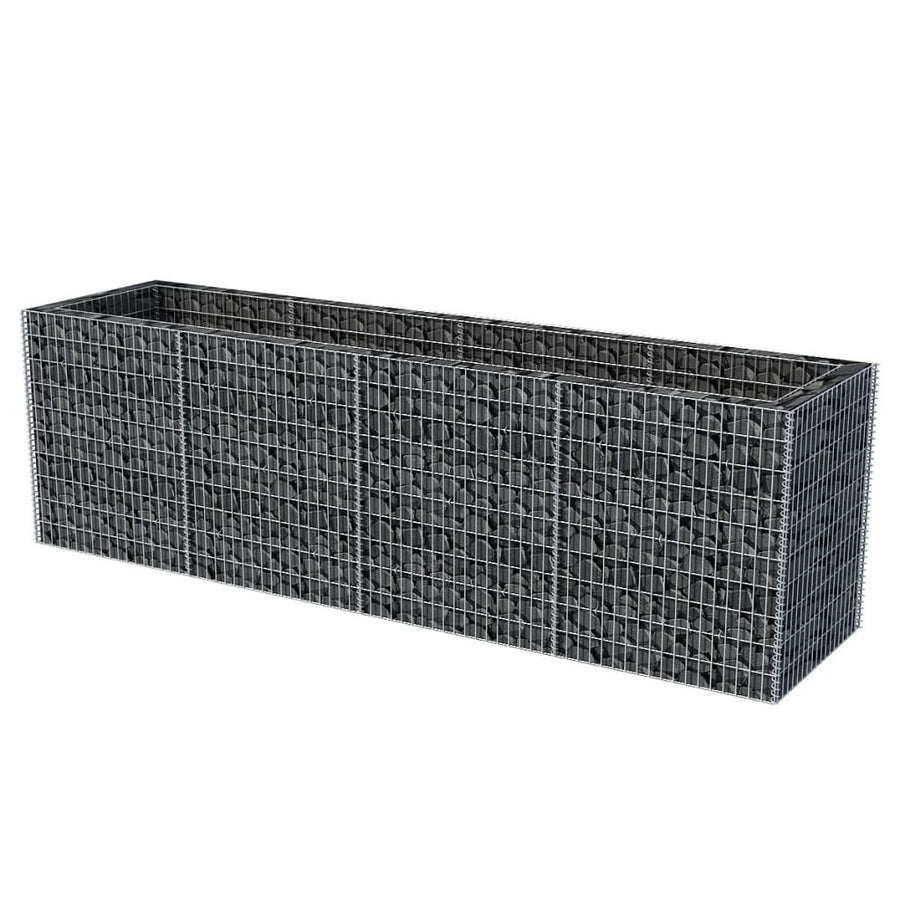 Gabion Plantenbak Verhoogd Staal 360 x 90 x 100 cm