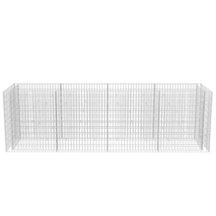 Gabion Plantenbak Verhoogd Staal 360 x 90 x 100 cm