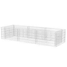 Gabion Plantenbak Verhoogd Staal 270 x 90 x 50 cm