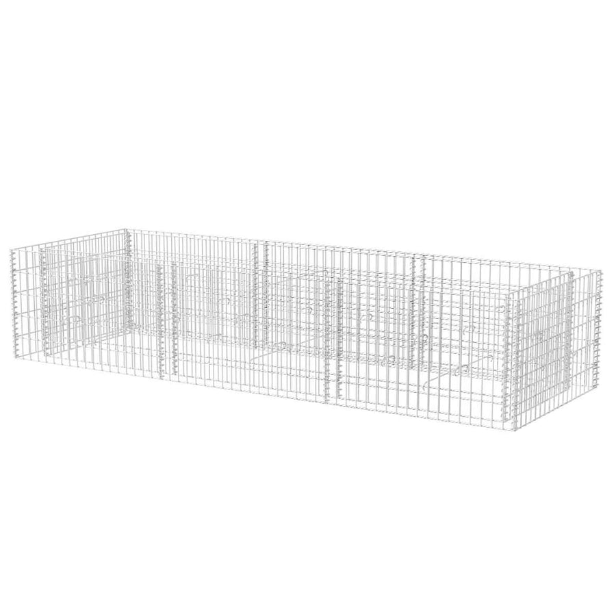 Gabion Plantenbak Verhoogd Staal 270 x 90 x 50 cm