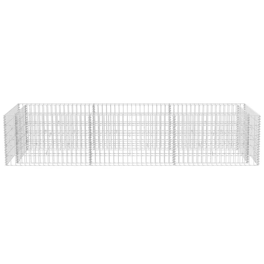 Gabion Plantenbak Verhoogd Staal 270 x 90 x 50 cm