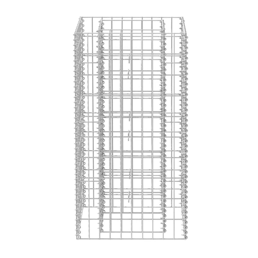 Gabion Plantenbak Verhoogd Staal 50 x 50 x 100 cm