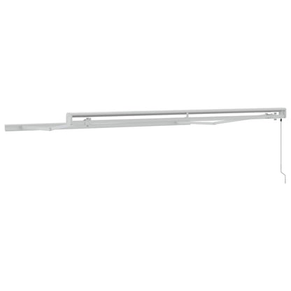 | Uitschuifbare luifel | Zwart 400 × 300 cm Aluminium