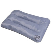 Hondenmatras L 90x60x8 cm grijs waterafstotend