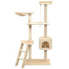 Kattenkrabpaal Met Sisal Krabpalen 150 Cm 97 x 40 x 150 cm Beige