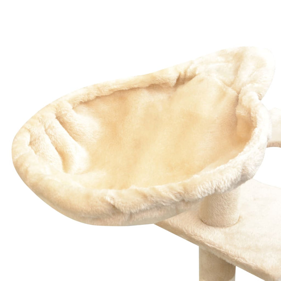 Kattenkrabpaal Met Sisal Krabpalen 150 Cm 97 x 40 x 150 cm Beige