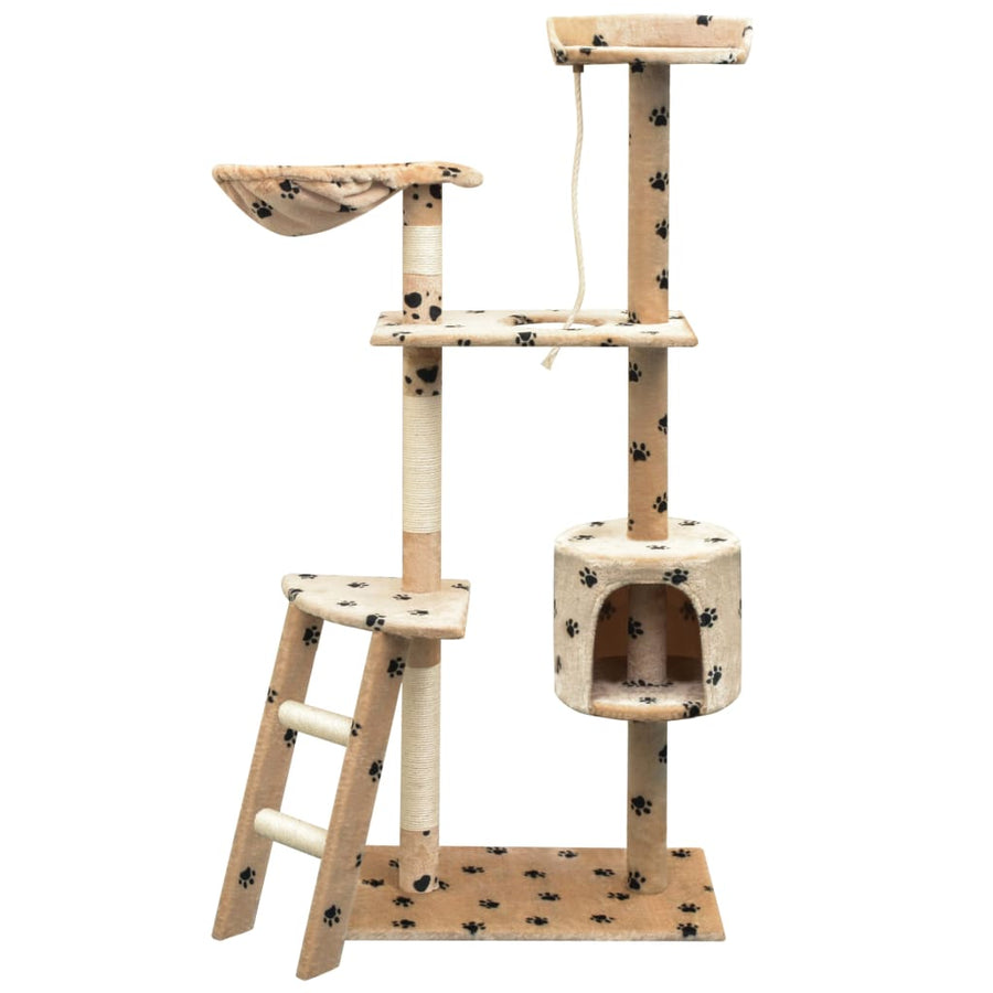 Kattenkrabpaal Met Sisal Krabpalen 125 Cm Grijs