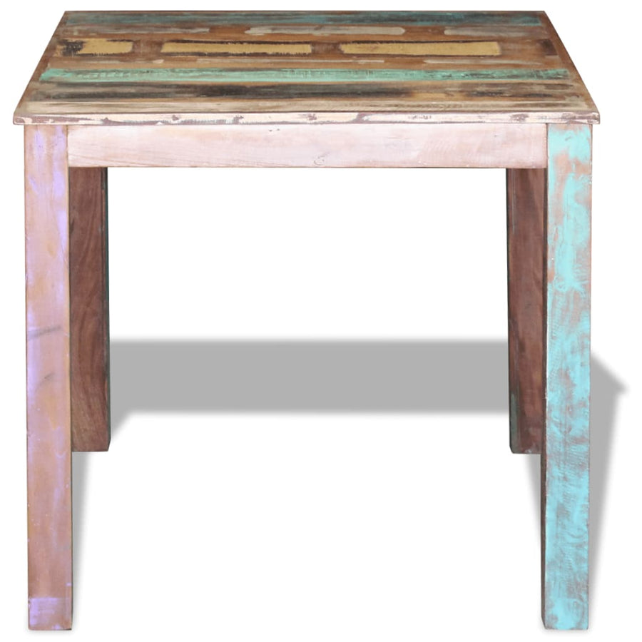 Eettafel 80X82X76 Cm Massief Gerecycled Hout 80 x 82 x 76 cm